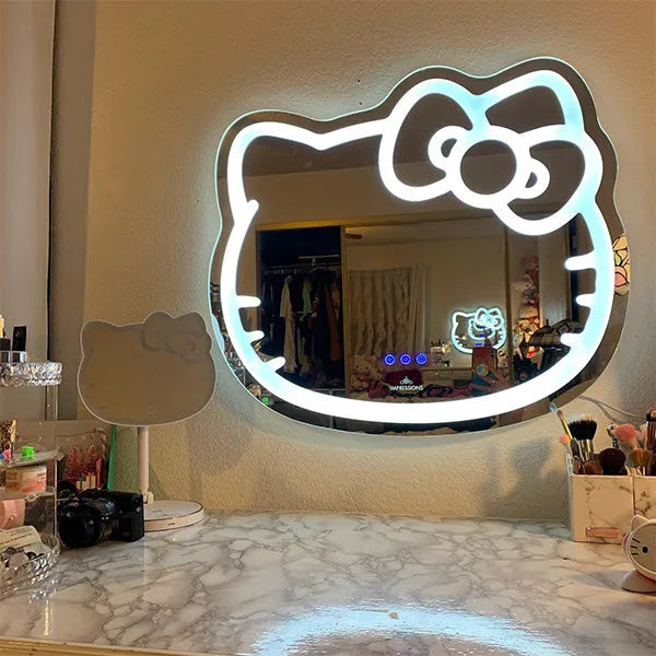 REDBOW Cartoon Kitty Cat Vanity Cute Mirror